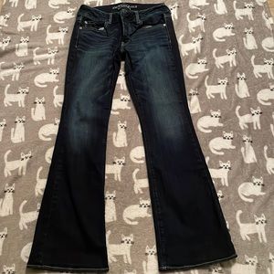 American Eagle Outfitters size 8 indigo blue